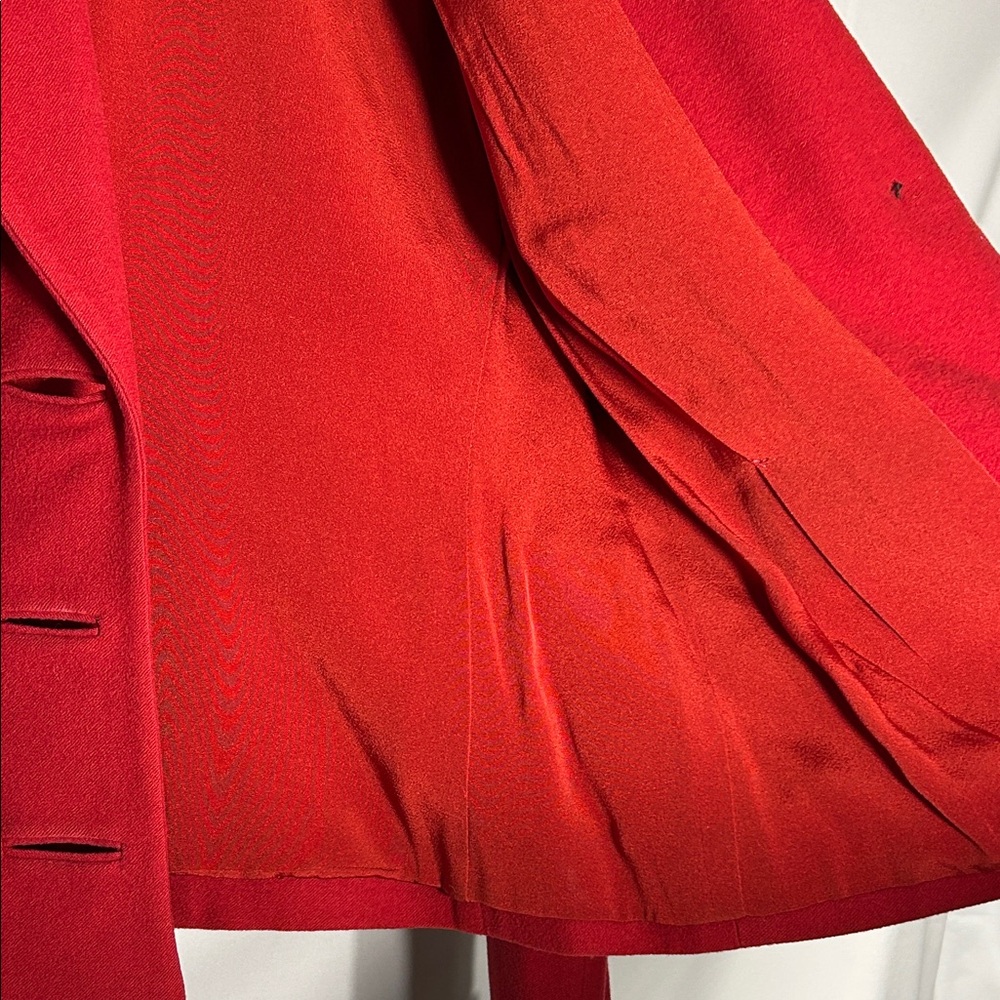 Source Unknown Scarlet Blazer with Ebony Accents - Picture 9 of 9
